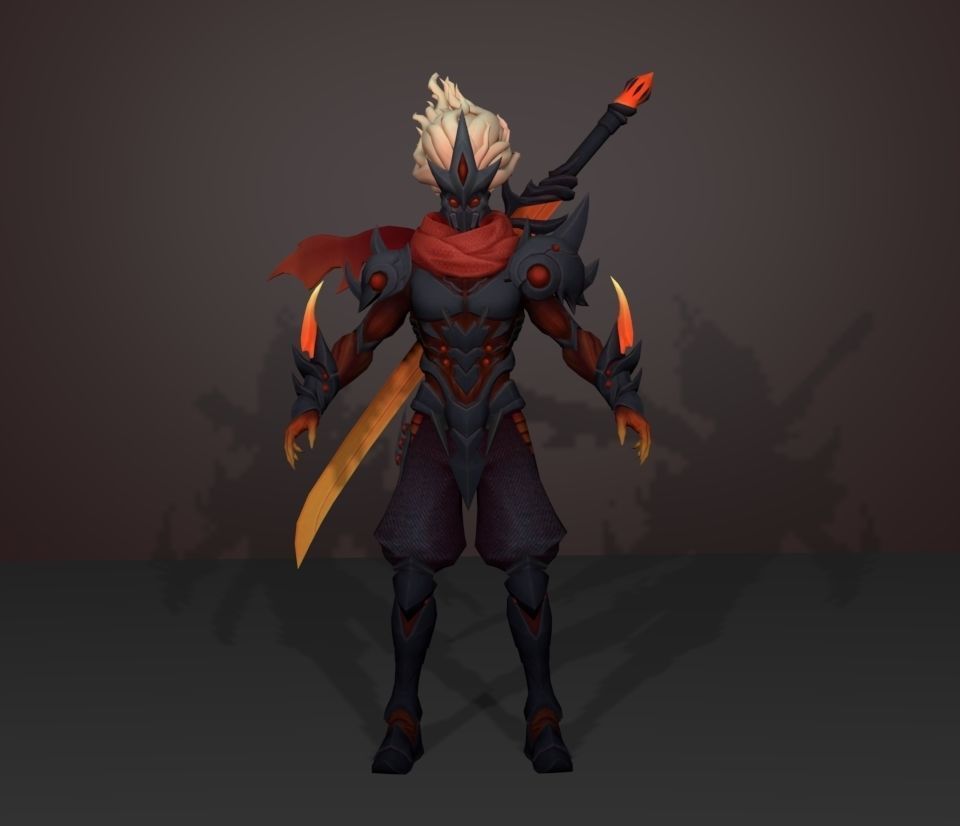 valninja 3D model_1
