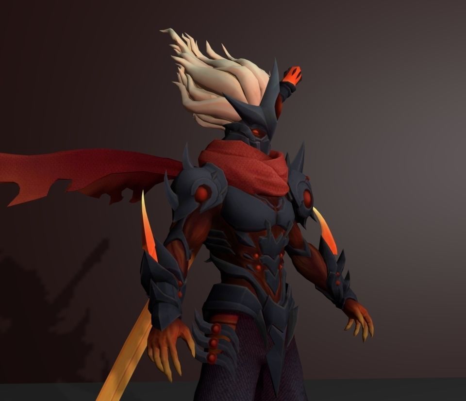 valninja 3D model_2