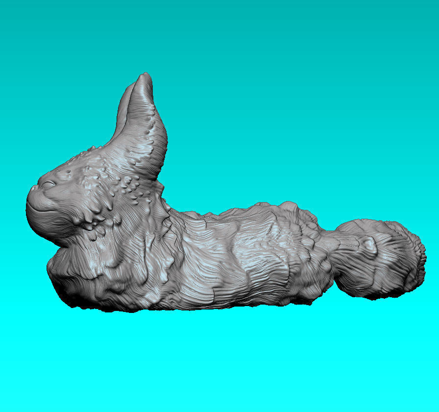Lothcat laid 3D print model_3