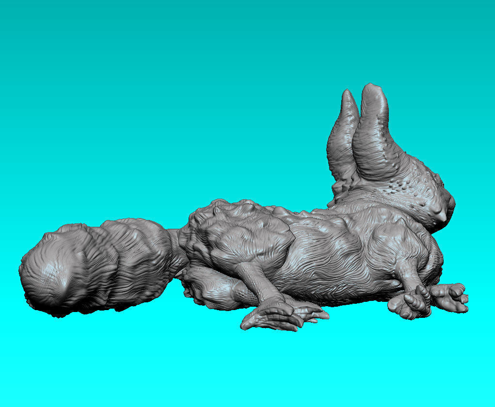 Lothcat laid 3D print model_5