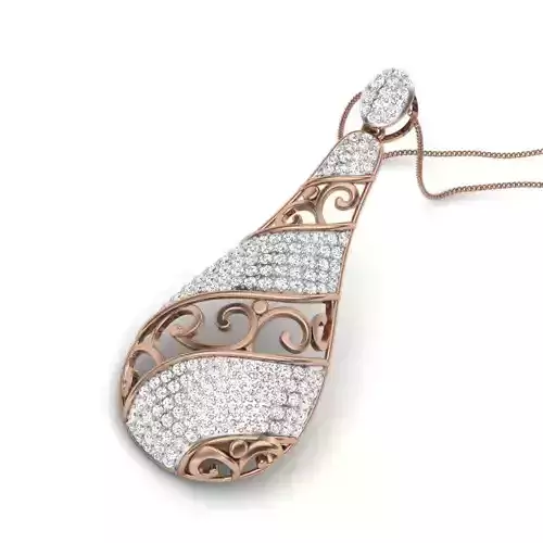 Diamond Pendant renders 3dm details