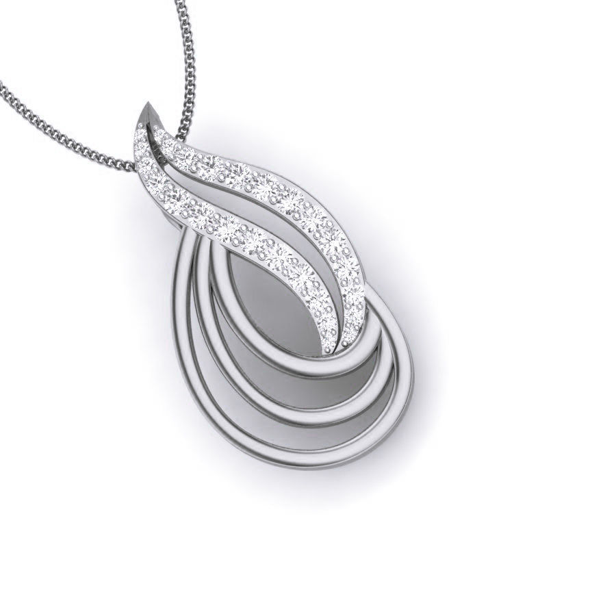 Diamond Pendant renders 3dm details 3D print model_11