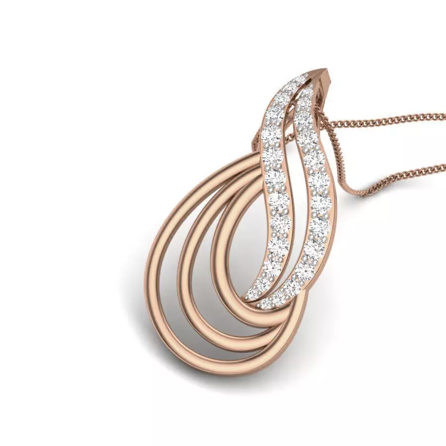 Diamond Pendant renders 3dm details 3D print model_0