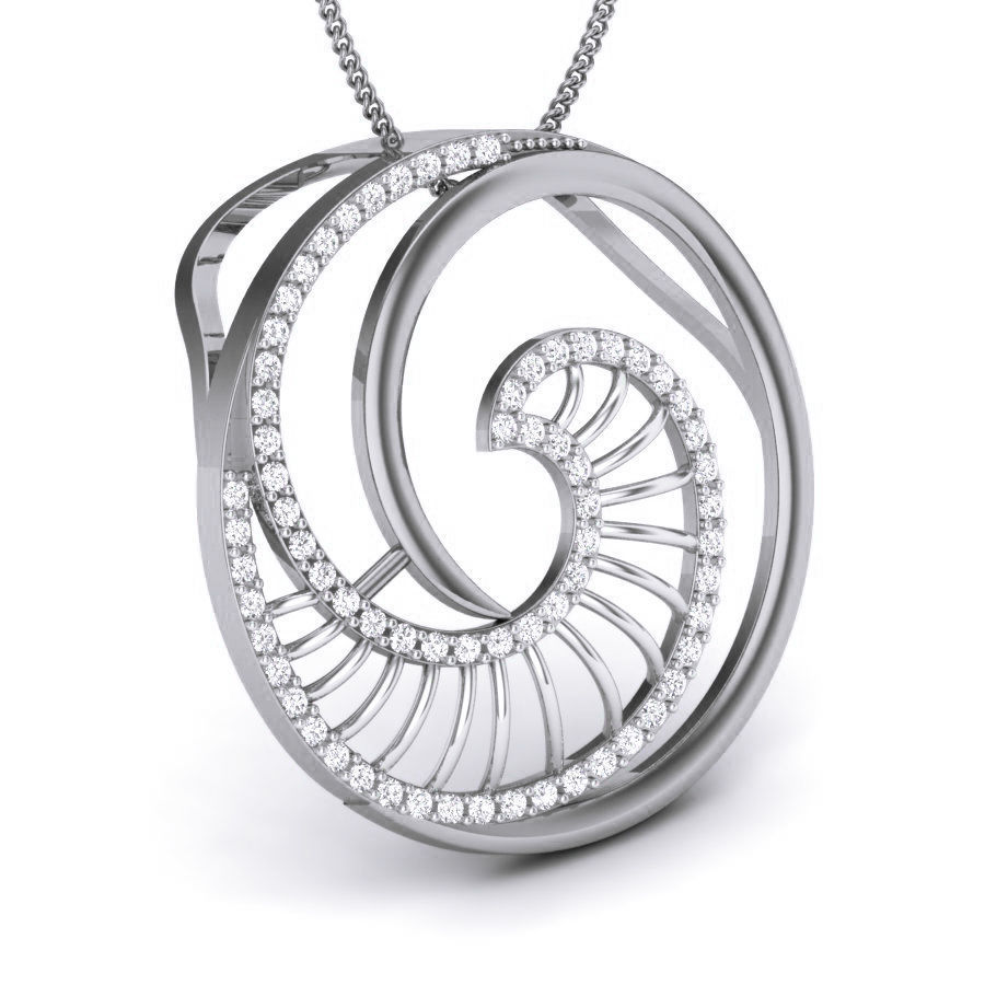 Diamond Pendant renders 3dm details 3D print model_8