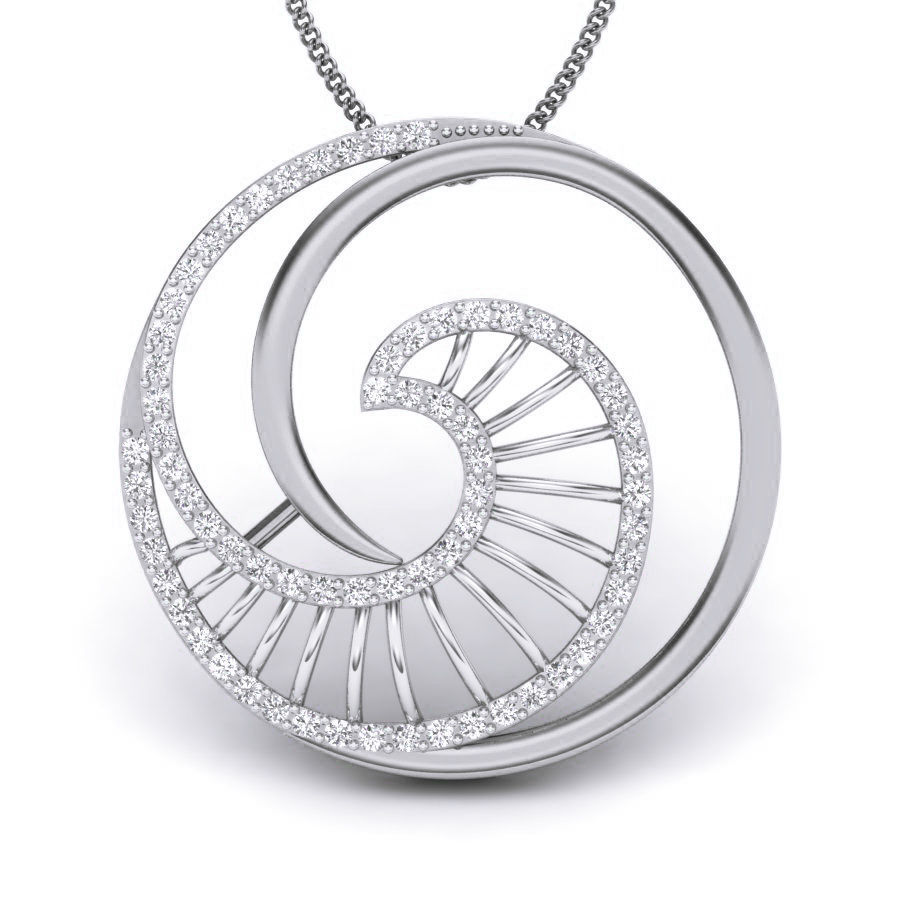 Diamond Pendant renders 3dm details 3D print model_5