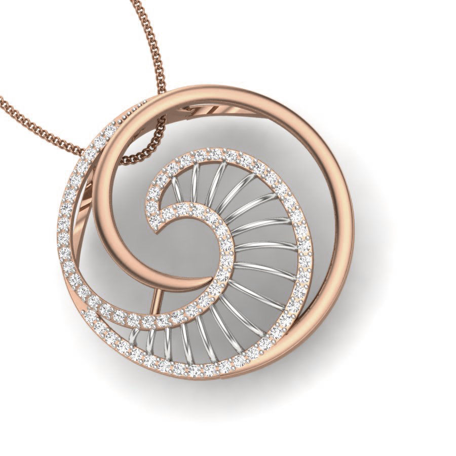 Diamond Pendant renders 3dm details 3D print model_12