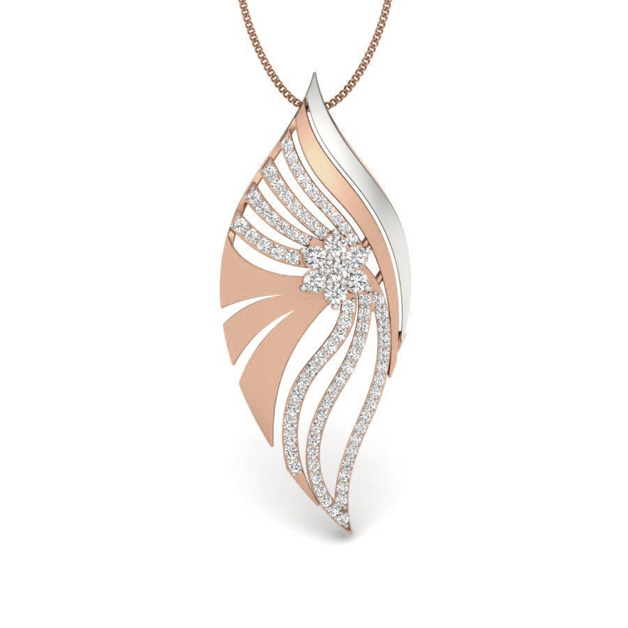 Wings Diamond Pendant renders 3dm details 3D print model_6