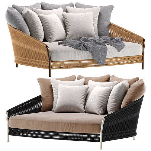 Weave Daybed Outdoor 3D model