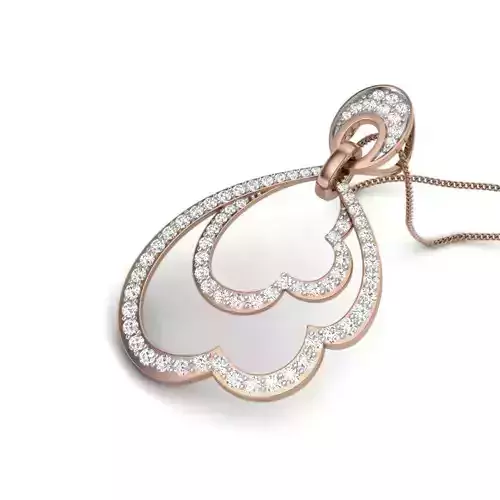 Diamond Pendant renders 3dm details