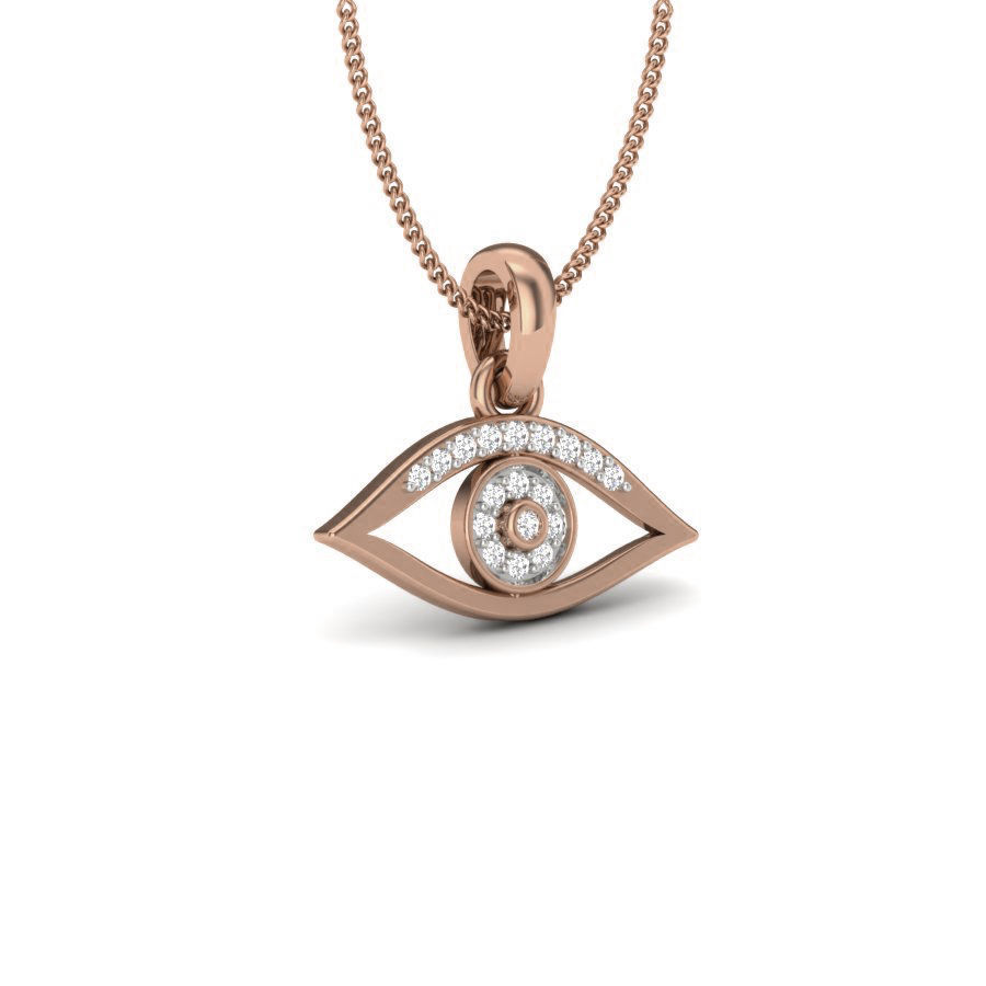 Devil Diamond Eye Pendant renders 3dm details 3D print model_8