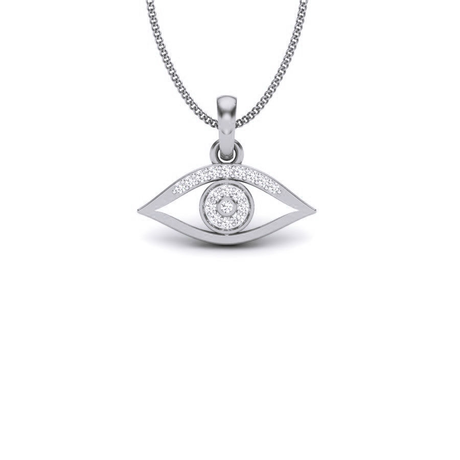 Devil Diamond Eye Pendant renders 3dm details 3D print model_3