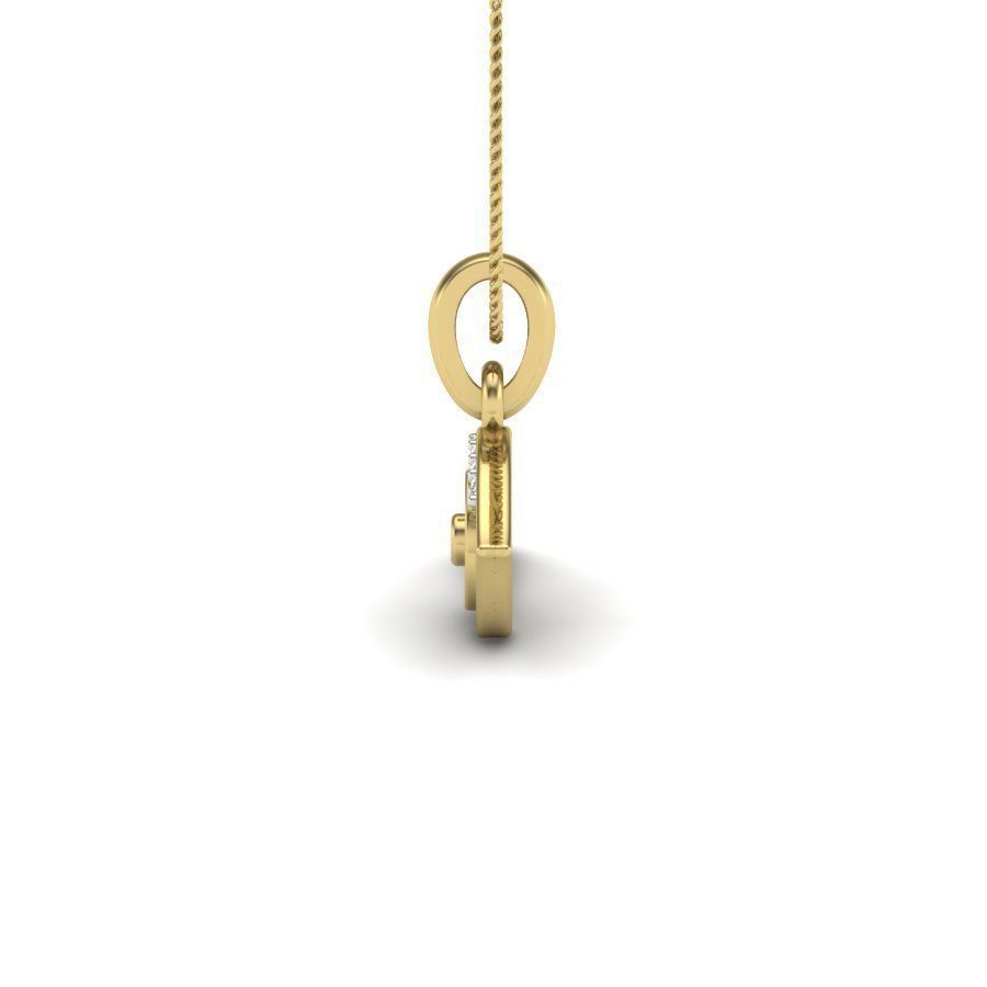 Devil Diamond Eye Pendant renders 3dm details 3D print model_12