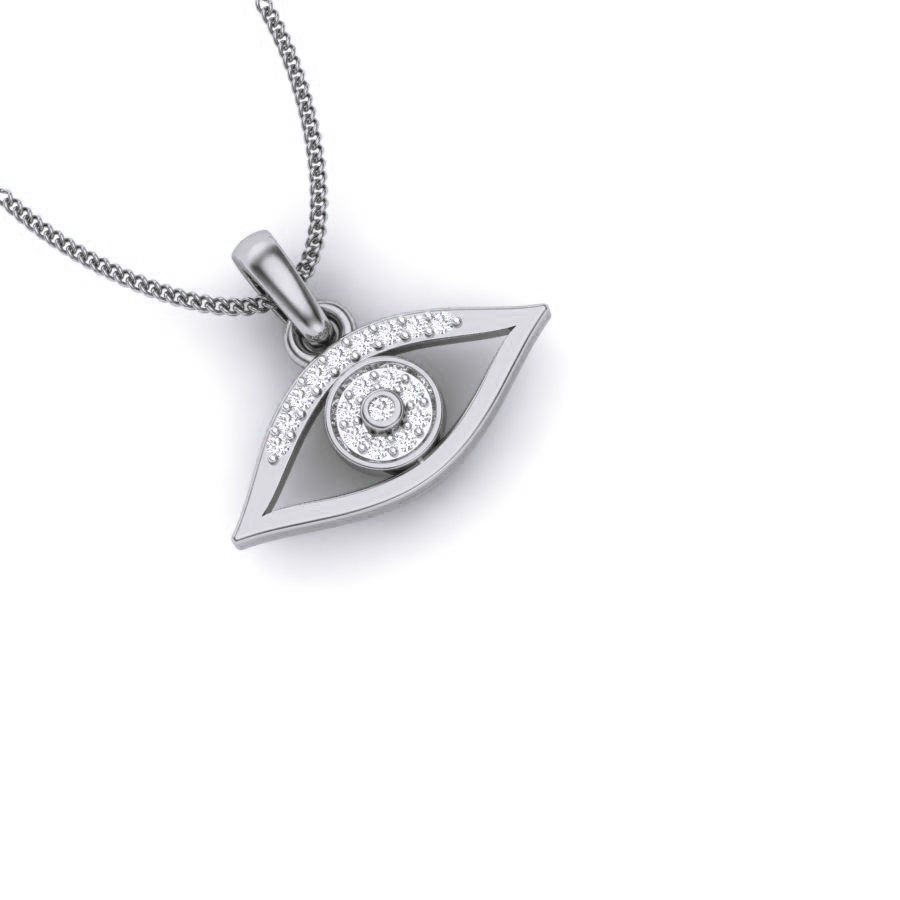 Devil Diamond Eye Pendant renders 3dm details 3D print model_10