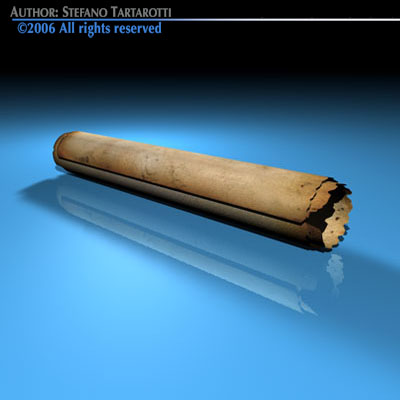 Old maps collection 3D model_4