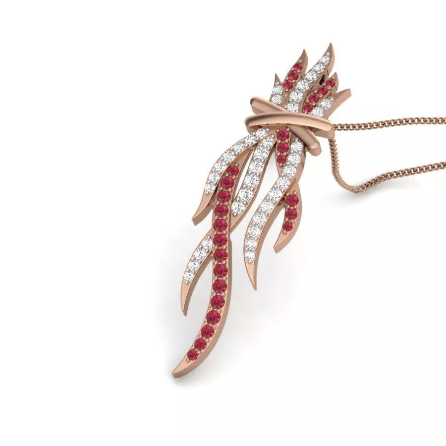 Diamond Pendant renders 3dm details 3D print model_0