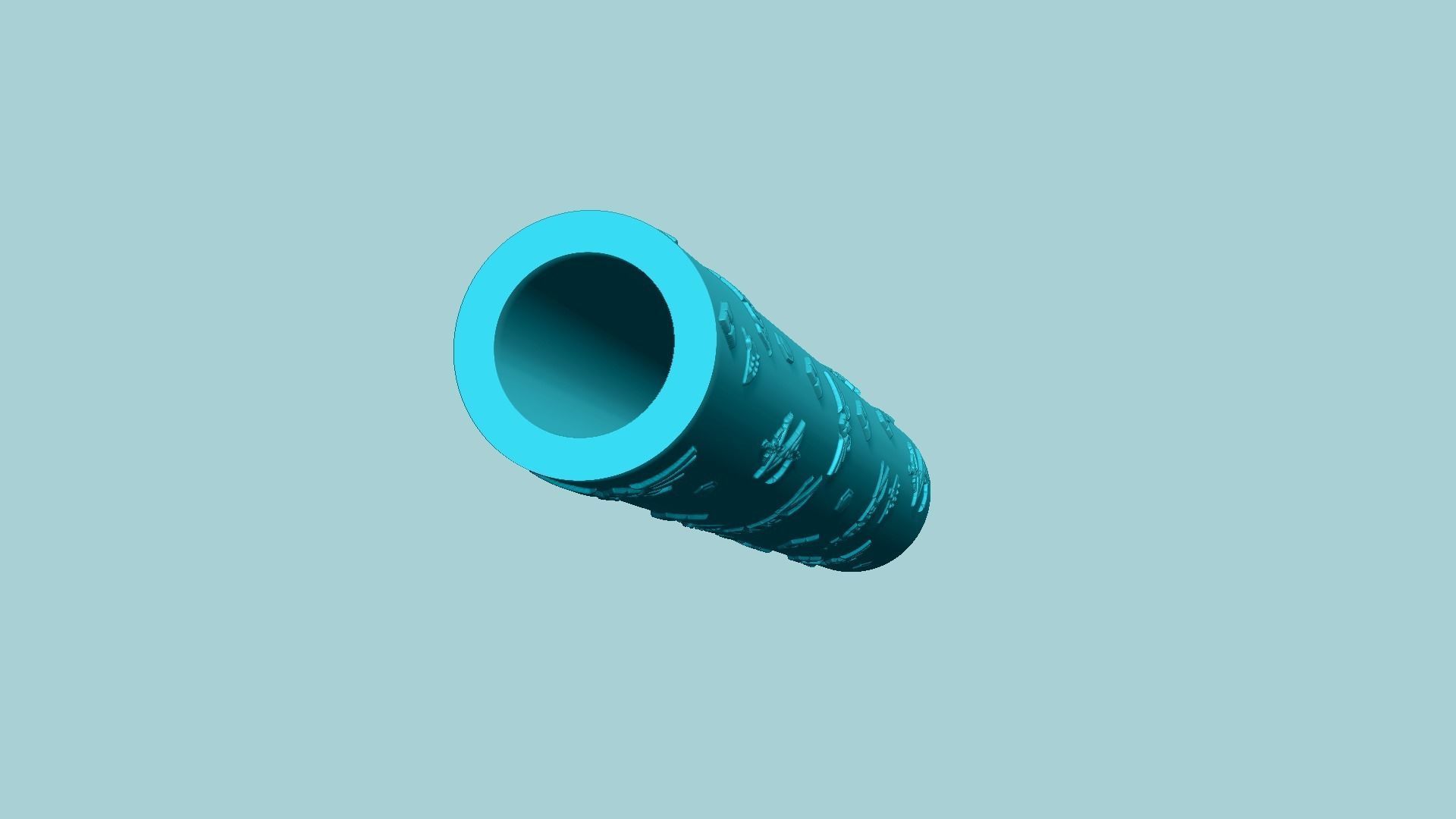 Texture Roll 58 Zelda Positive - Fondant Decoration Maker 3D print model_3