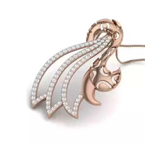 Diamond Cocktail Pendant renders 3dm details