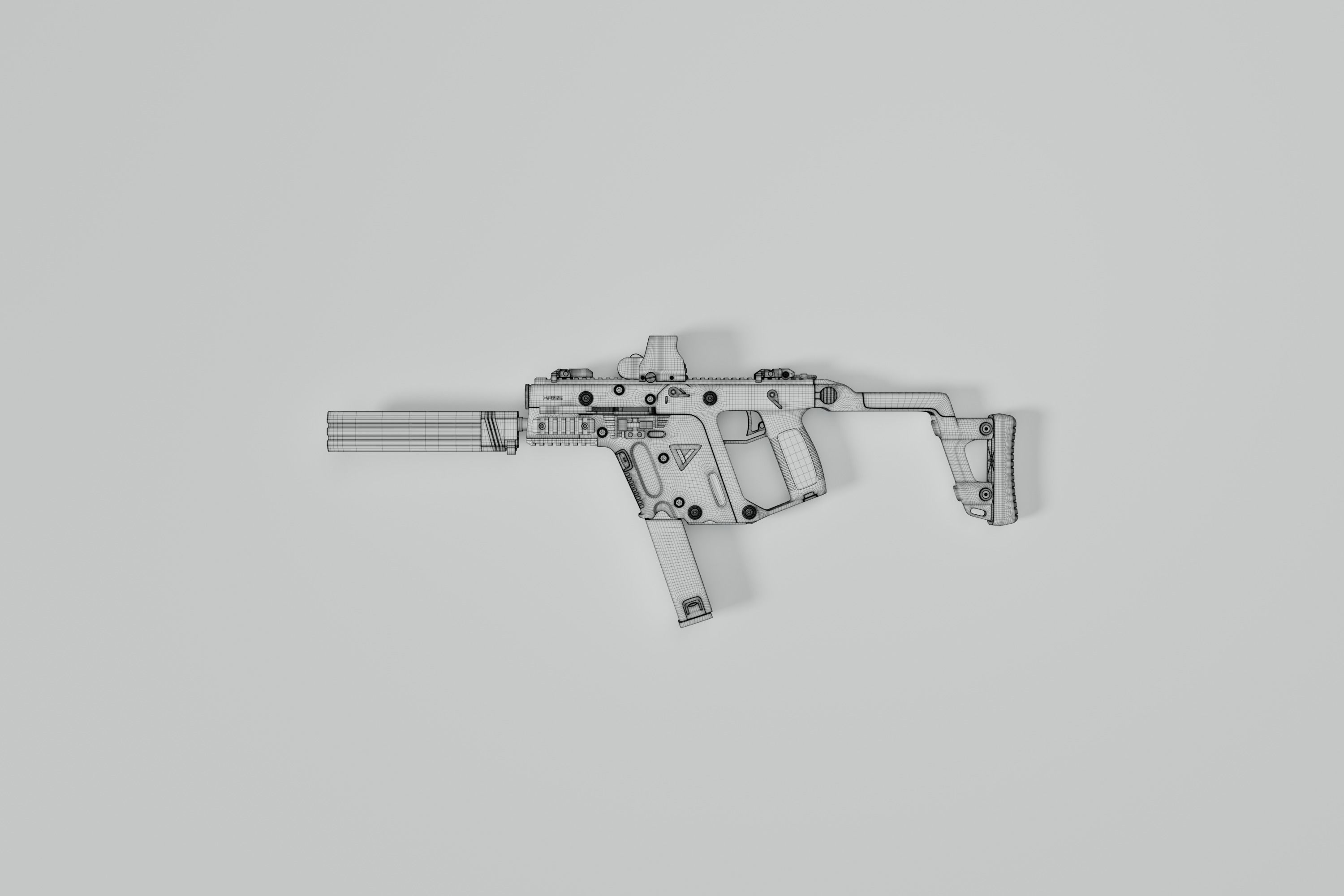 KRISS Vector - Rifle 3D model_11