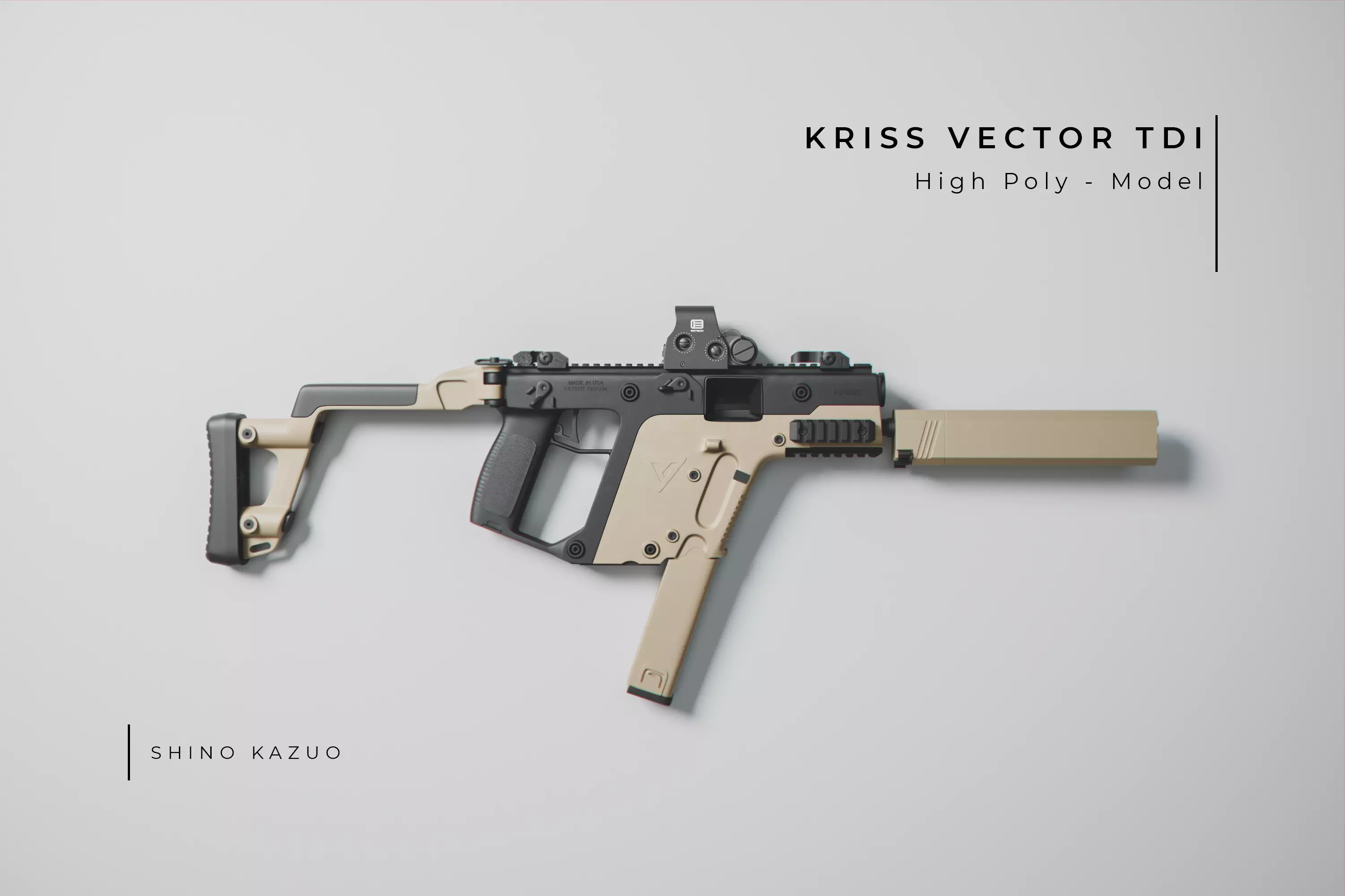 KRISS Vector - Rifle 3D model_0
