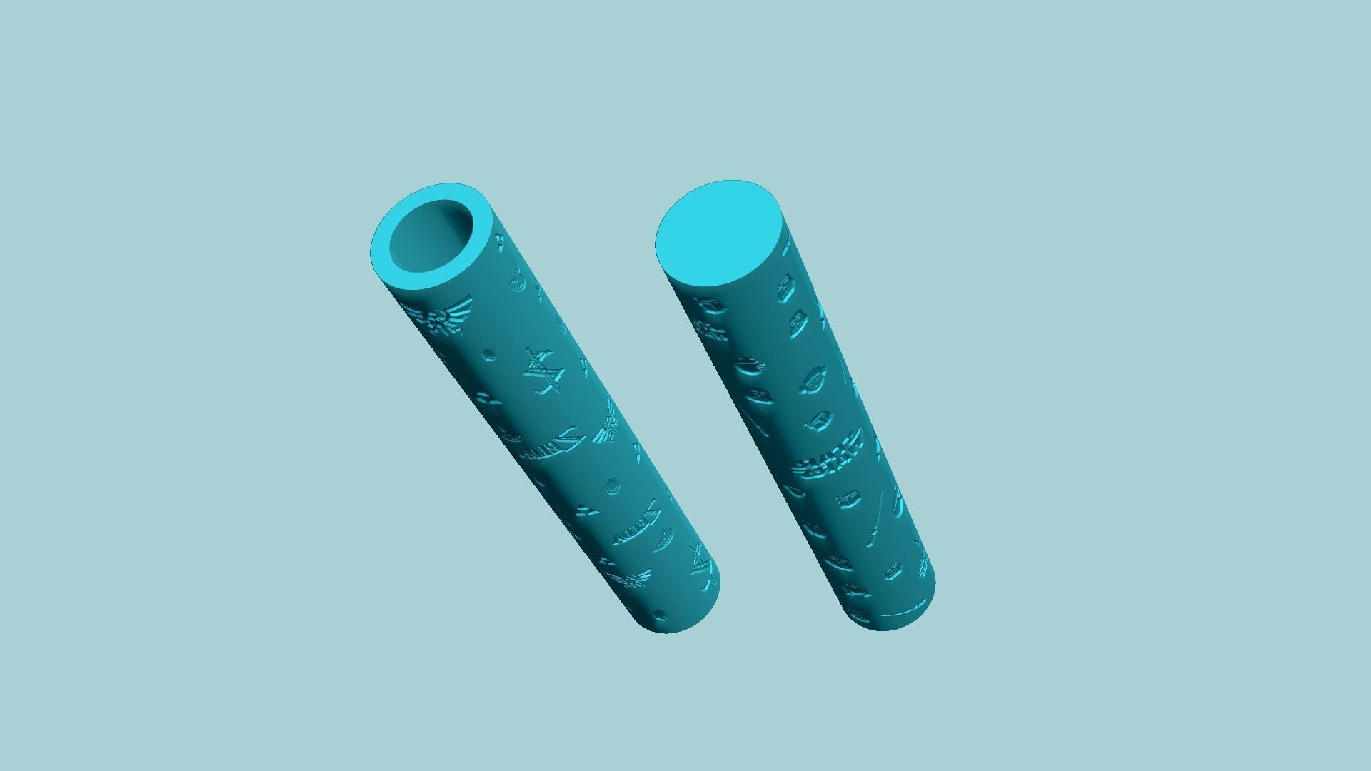 Texture Roll 59 - Zelda Negative - Fondant Decoration Maker 3D print model_5