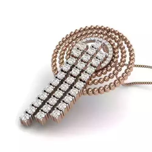 Diamond Pendant renders 3dm details