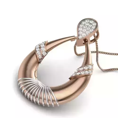 Diamond Pendant renders 3dm details