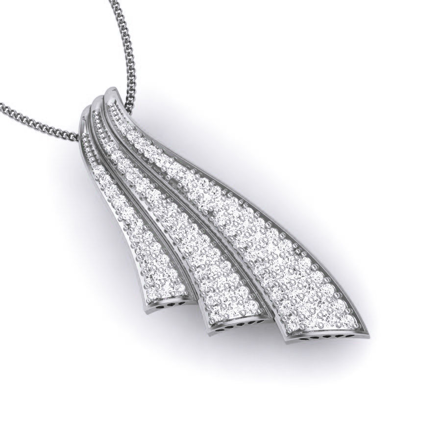 Diamond Pendant renders 3dm details 3D print model_8