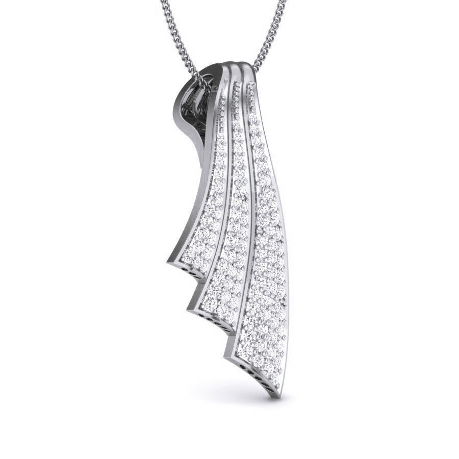 Diamond Pendant renders 3dm details 3D print model_5