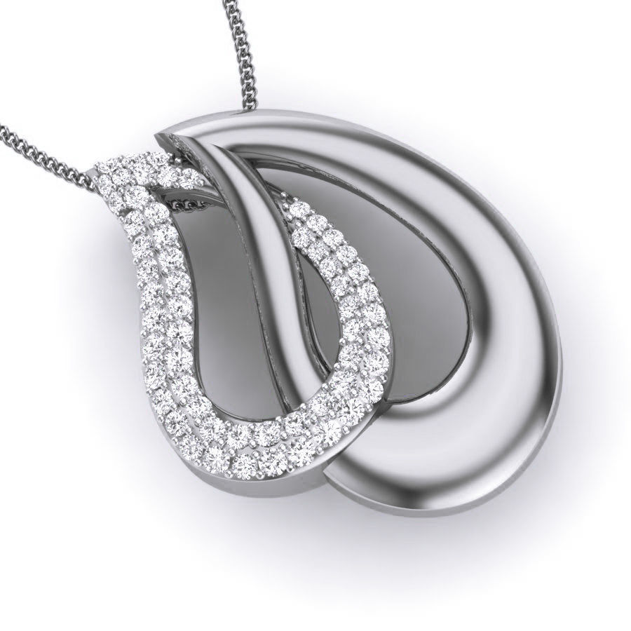Diamond Pendant renders 3dm details 3D print model_8