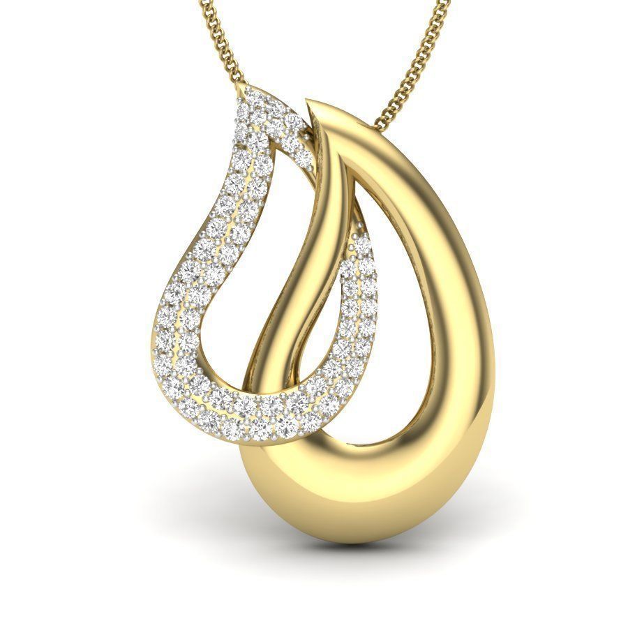 Diamond Pendant renders 3dm details 3D print model_13