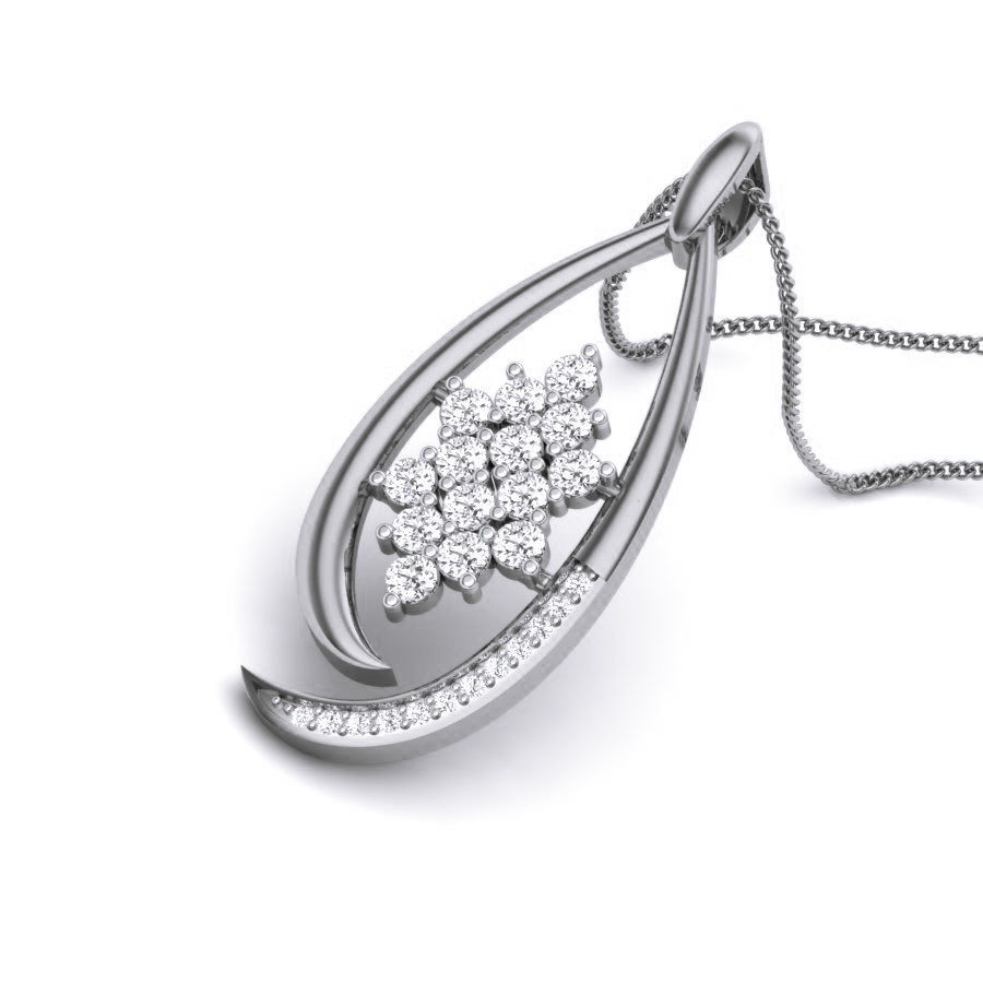 Diamond Pendant renders 3dm details 3D print model_2