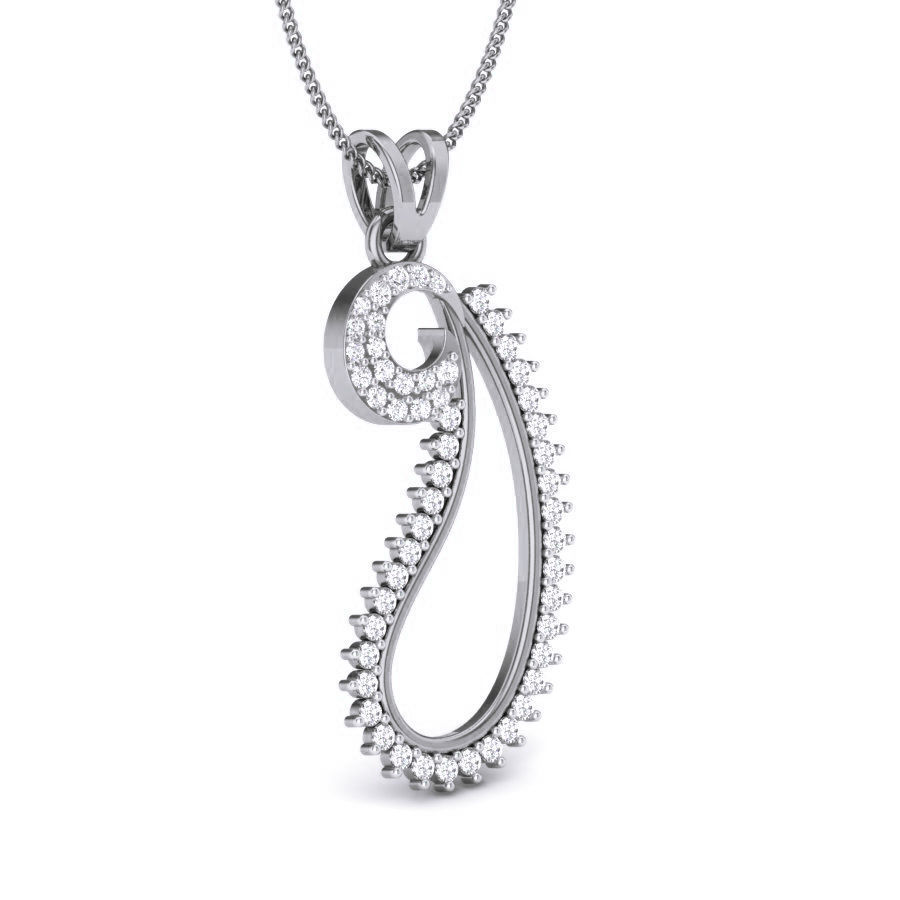 Diamond Pendant renders 3dm details 3D print model_5