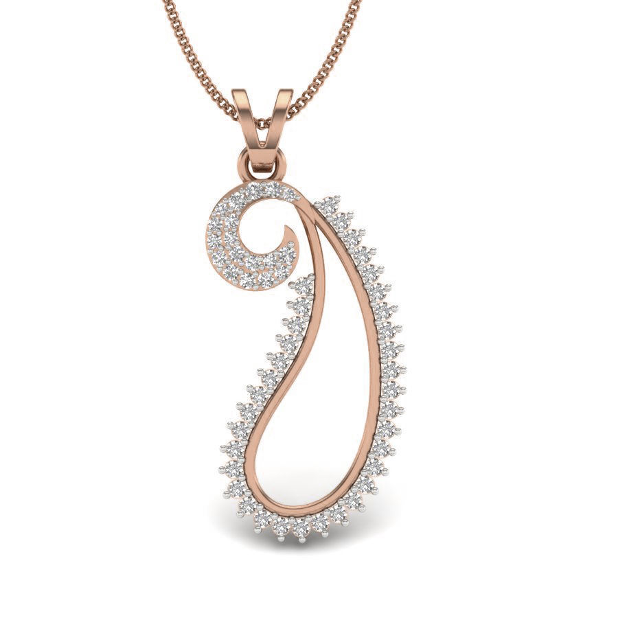 Diamond Pendant renders 3dm details 3D print model_15