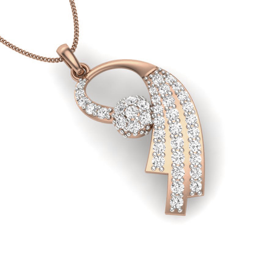 Diamond Pendant renders 3dm details 3D print model_12