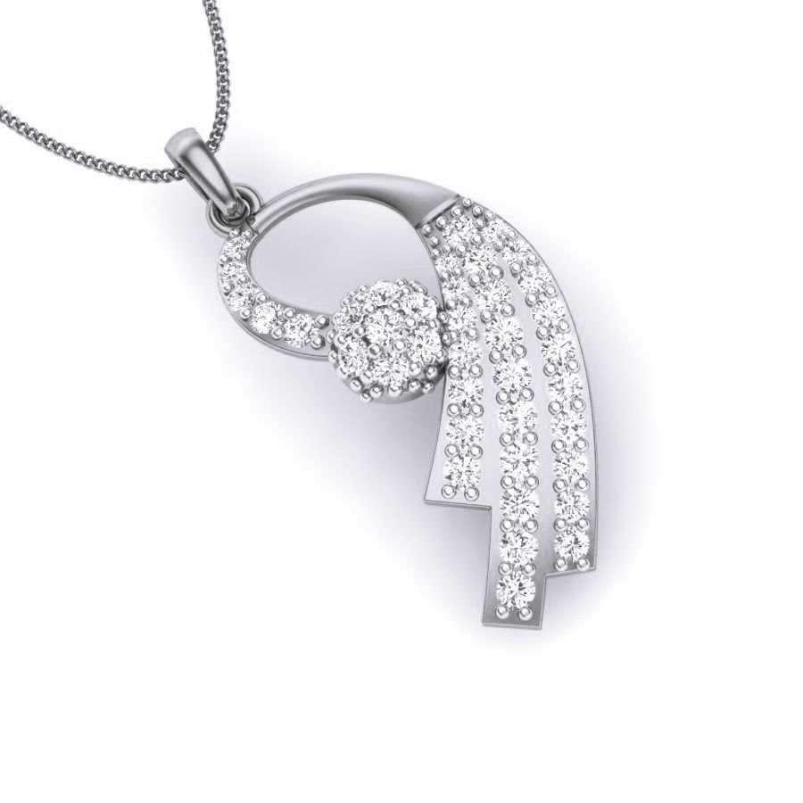 Diamond Pendant renders 3dm details 3D print model_11