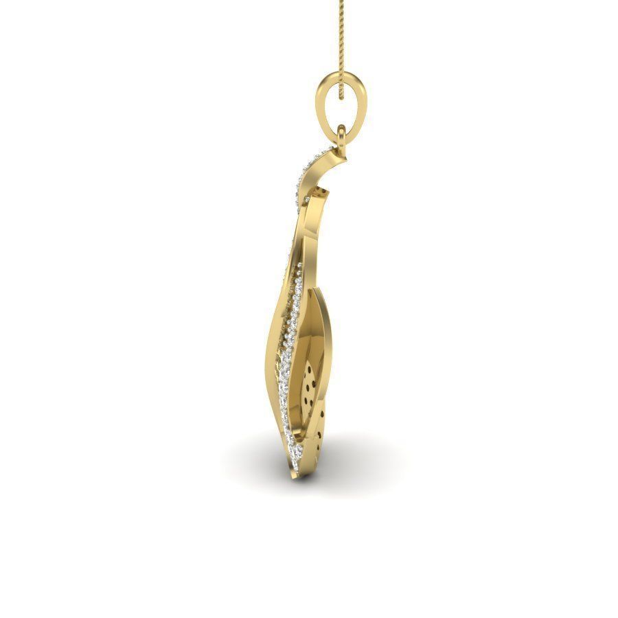Diamond Pendant renders 3dm details 3D print model_10