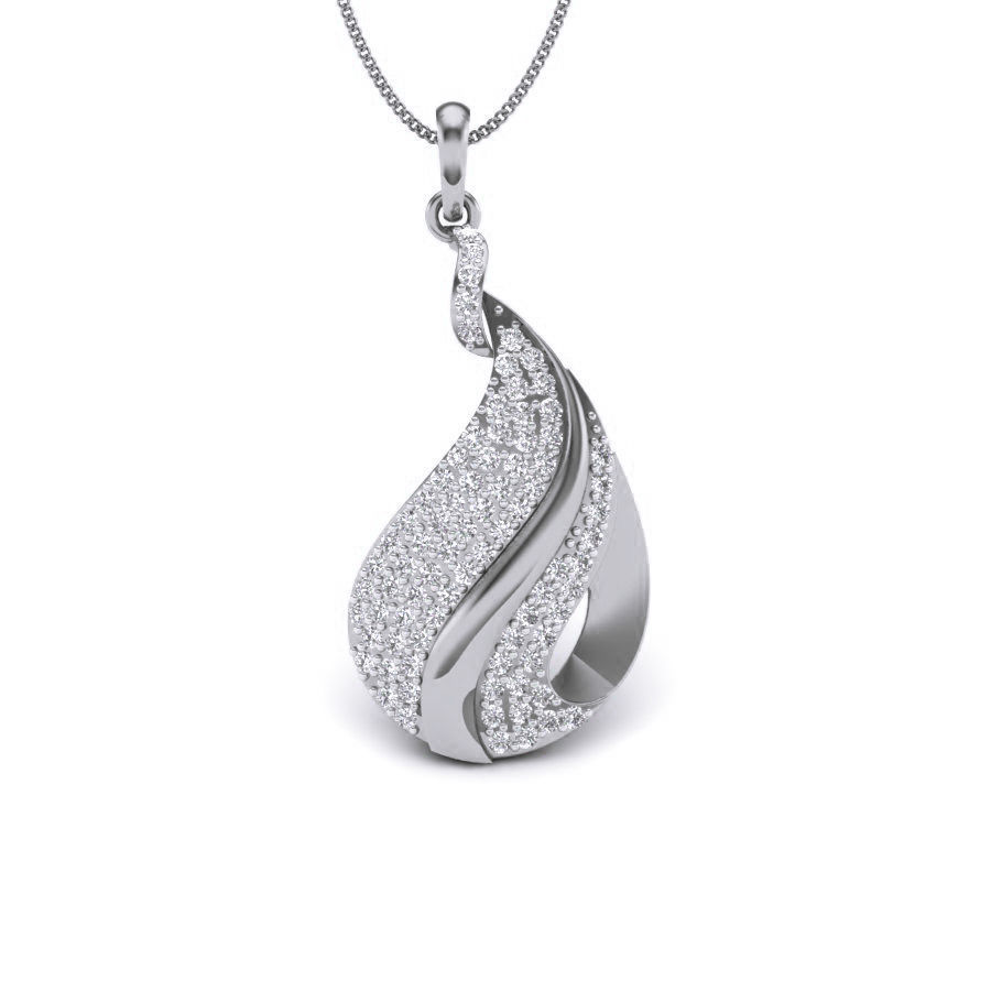 Diamond Pendant renders 3dm details 3D print model_15