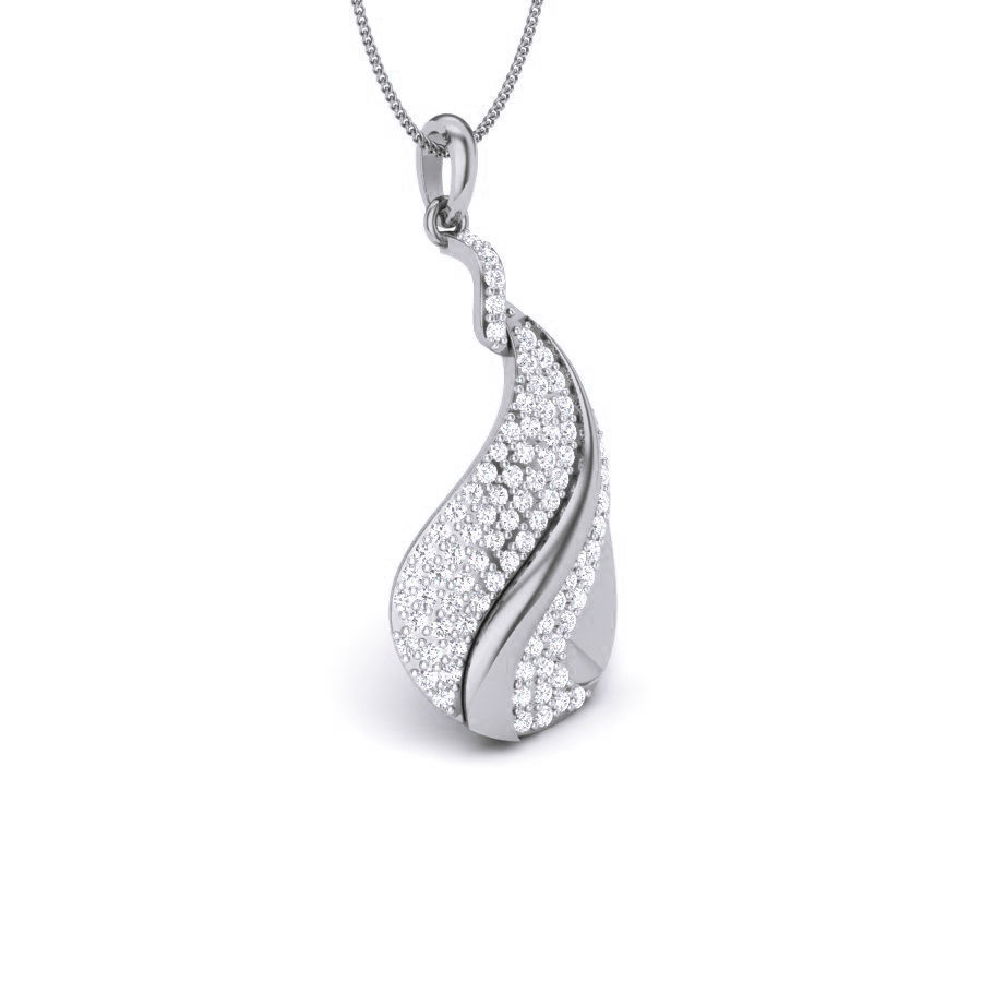 Diamond Pendant renders 3dm details 3D print model_5