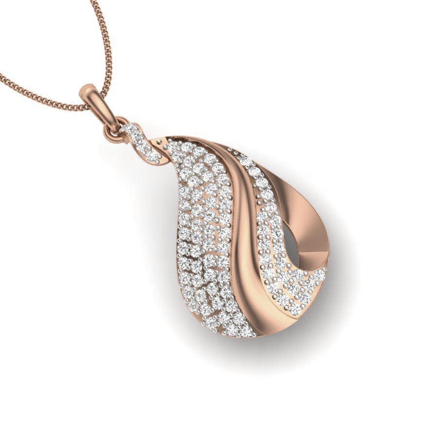 Diamond Pendant renders 3dm details 3D print model_9