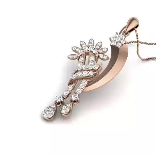 Diamond Pendant renders 3dm details