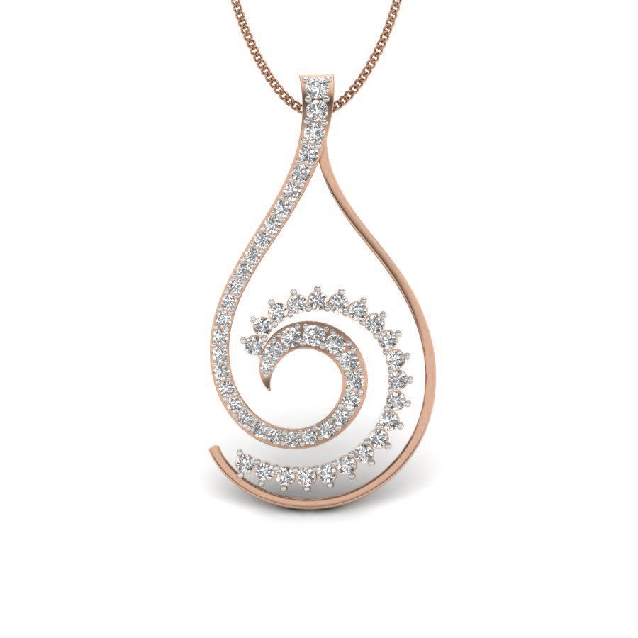 Diamond Pendant renders 3dm details 3D print model_6