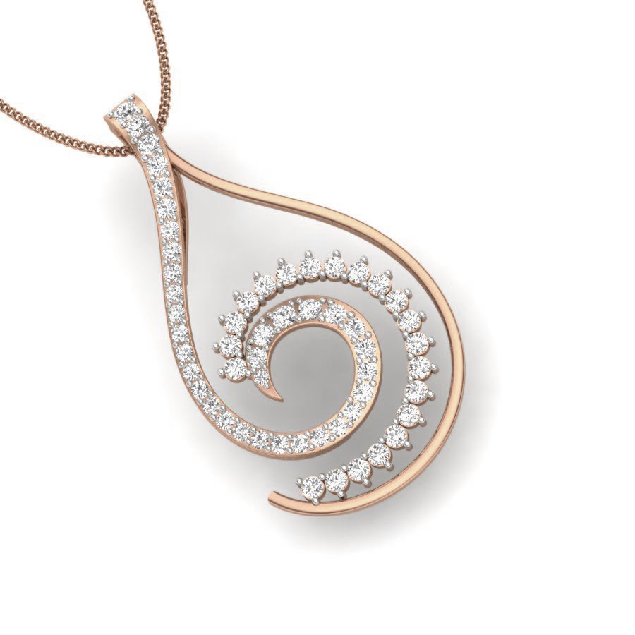 Diamond Pendant renders 3dm details 3D print model_11