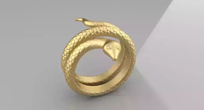 Snake Ring 3dmodel