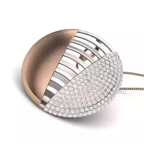 Diamond Pendant renders 3dm details