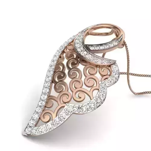 Diamond Pendant renders 3dm details