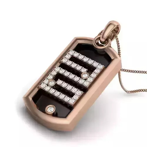 Diamond Pendant renders 3dm details