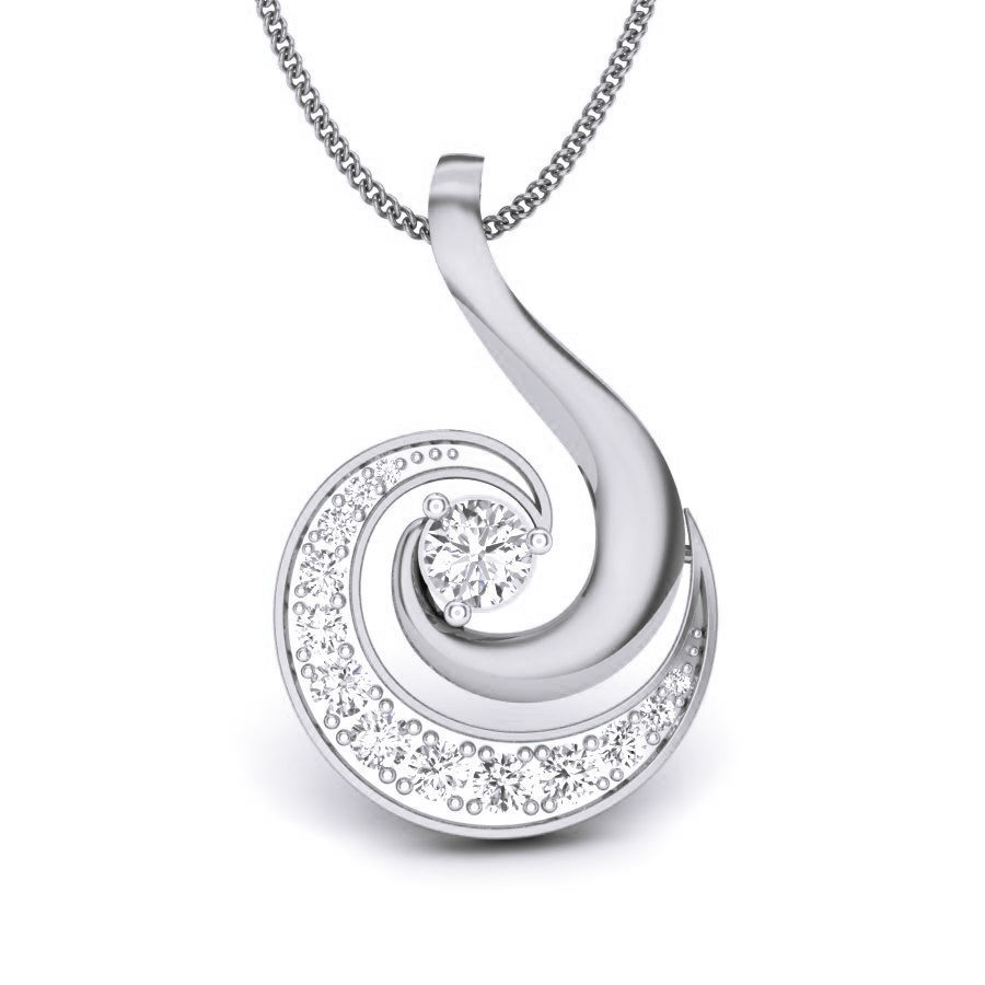 Diamond Pendant renders 3dm details 3D print model_15