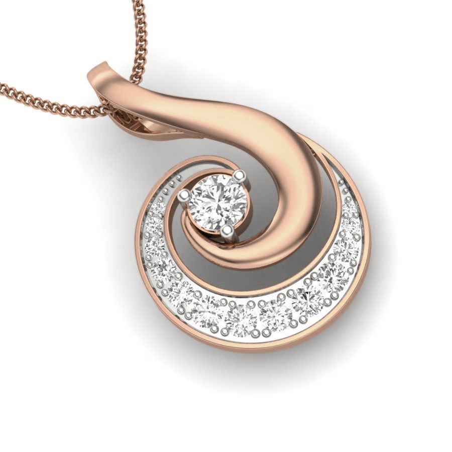 Diamond Pendant renders 3dm details 3D print model_9