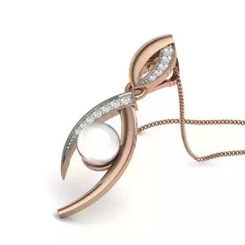 Diamond Pearl Pendant renders 3dm details