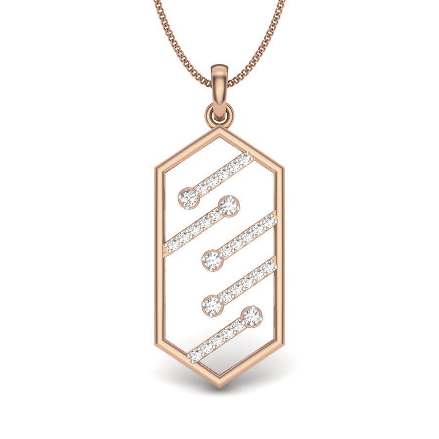 Diamond Pendant renders 3dm details 3D print model_6